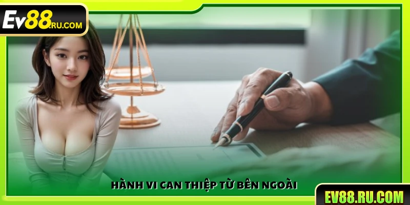 Miễn trừ trách nhiệm 3 Việc can thiệp từ các bên thứ ba vào dịch vụ